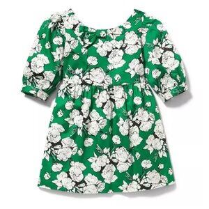 Janie and Jack Floral Bow Dress